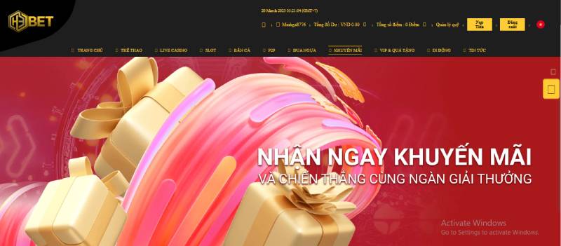  login vào H3BET